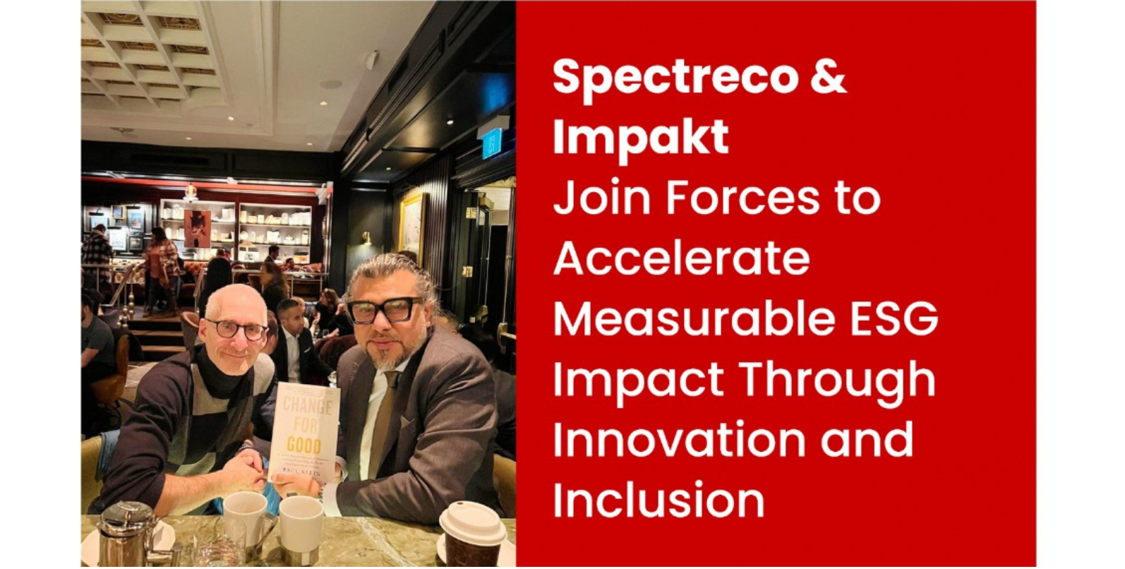 Spectreco & Impakt Join Forces to Accelerate Measurable ESG Impact Through Innovation and Inclusion